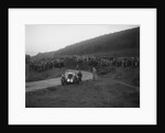 Vauxhall 30-98 of Humphrey Cook off the road at the Caerphilly Hillclimb, Wales, 1922 by Bill Brunell