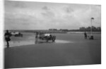 Bentley of ER Insole and Austin of RW Thomas competing in the Porthcawl Speed Trials, Wales, 1922 by Bill Brunell