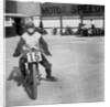 A rider at Lea Bridge speedway circuit, Leyton, London, 1928 by Bill Brunell