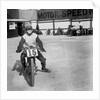 A rider at Lea Bridge speedway circuit, Leyton, London, 1928 by Bill Brunell