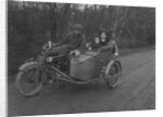Clyno motorcycle and sidecar by Bill Brunell