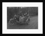Clyno motorcycle and sidecar by Bill Brunell