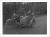 Clyno motorcycle and sidecar by Bill Brunell