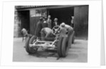 Working on Raymond Mays' Vauxhall-Villiers, c1930s by Bill Brunell