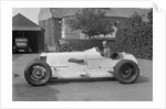Raymond Mays in his Vauxhall-Villiers, c1930s by Bill Brunell