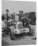 Raymond Mays' Vauxhall-Villiers at a sand racing event, c1930s by Bill Brunell
