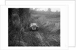 MG M Type of RR Balding competing in the MG Car Club Trial, Kimble Lane, Chilterns, 1931 by Bill Brunell