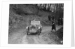 MG M Type 12/12 replica of Viscount Curzon, MG Car Club Trial, Waterworks Hill, Tring, 1931 by Bill Brunell