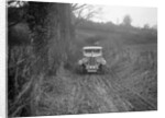 MG 18/80 saloon of R Gough competing in the MG Car Club Trial, Kimble Lane, Chilterns, 1931 by Bill Brunell