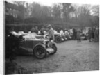 Various MGs outside the King's Arms, Berkhamsted, Hertfordshire, during the MG Car Club Trial, 1931 by Bill Brunell