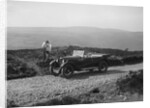 Kitty Brunell road testing a Riley 9 WD tourer, c1930 by Bill Brunell