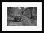 Kitty Brunell road testing a Riley 9 WD tourer, c1930 by Bill Brunell