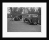 Talbot of EPH Jones and a MG 18/80 at the JCC Half-Day Trial, Ranmore Common, Surrey, 1930 by Bill Brunell
