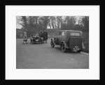 Talbot of EPH Jones and a MG 18/80 at the JCC Half-Day Trial, Ranmore Common, Surrey, 1930 by Bill Brunell