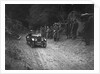 Triumph Super Seven of FA Thatcher, JCC Half-Day Trial, Goat Track, Ranmore Common, Surrey, 1930 by Bill Brunell
