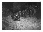 Triumph Super Seven of FA Thatcher, JCC Half-Day Trial, Goat Track, Ranmore Common, Surrey, 1930 by Bill Brunell