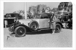 Delage at Boulogne Motor Week, France, 1928 by Bill Brunell