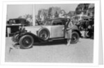 Delage at Boulogne Motor Week, France, 1928 by Bill Brunell