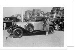 Delage at Boulogne Motor Week, France, 1928 by Bill Brunell