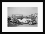 Mercedes-Benz SS open 4-seater of Baron Wenzel-Mosau and Auto Red Bug, Boulogne Motor Week, 1928 by Bill Brunell