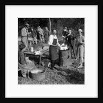 Picnic at Boulogne Motor Week, France, 1928 by Bill Brunell