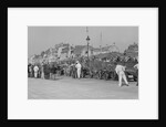 Cars on the seafront at Le Touquet, Boulogne Motor Week, France, 1928 by Bill Brunell