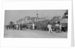 Cars on the seafront at Le Touquet, Boulogne Motor Week, France, 1928 by Bill Brunell