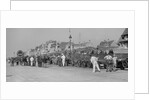 Cars on the seafront at Le Touquet, Boulogne Motor Week, France, 1928 by Bill Brunell