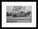 Minerva 2-door coupe at Boulogne Motor Week, France, 1928 by Bill Brunell
