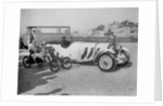 Mercedes-Benz SS open 4-seater of Baron Wenzel-Mosau and Auto Red Bug, Boulogne Motor Week, 1928 by Bill Brunell