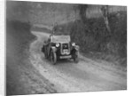 Austin 7 arrow-bodied 2-seater of JS Drewett competing in the NWLMC London-Gloucester Trial, 1931 by Bill Brunell