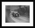 Austin 7 arrow-bodied 2-seater of JS Drewett competing in the NWLMC London-Gloucester Trial, 1931 by Bill Brunell