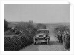 Ford Model A saloon of ASR Payne, MCC Lands End Trial, summit of Beggars Roost, Devon, 1933 by Bill Brunell