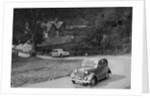 Vauxhall 10 of Miss IM Burton amd Rover of CG Dunham competing in the RAC Rally, 1939 by Bill Brunell