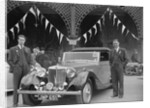 MG SA of DJ Farqaharson at the RAC Rally, Madeira Drive, Brighton, 1939 by Bill Brunell