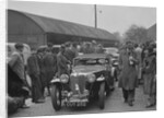 MG TA of HA Mecrow at the RAC Rally, 1939 by Bill Brunell