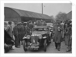 MG TA of HA Mecrow at the RAC Rally, 1939 by Bill Brunell