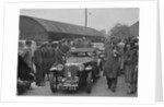 MG TA of HA Mecrow at the RAC Rally, 1939 by Bill Brunell