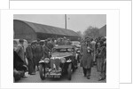 MG TA of HA Mecrow at the RAC Rally, 1939 by Bill Brunell