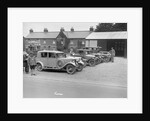 AC Acedes saloon of Mrs V Bruce and Amilcar of P Saltmarshe, Bournemouth Rally, 1928 by Bill Brunell