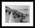Cars on Undercliff Drive, Bournemouth, Bournemouth Rally, 1928 by Bill Brunell