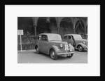 Austin 8 of CD Buckley at the RAC Rally, Madeira Drive, Brighton, 1939 by Bill Brunell