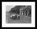 HRG of MH Lawson competing in the RAC Rally, Madeira Drive, Brighton, 1939 by Bill Brunell
