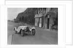 HRG of MH Lawson competing in the RAC Rally, Madeira Drive, Brighton, 1939 by Bill Brunell
