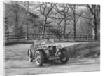 MG TA of FW Ellis competing in the RAC Rally, 1939 by Bill Brunell