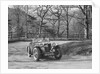 MG TA of FW Ellis competing in the RAC Rally, 1939 by Bill Brunell