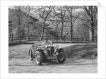 MG TA of FW Ellis competing in the RAC Rally, 1939 by Bill Brunell