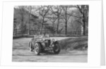 MG TA of FW Ellis competing in the RAC Rally, 1939 by Bill Brunell