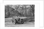 MG TA of FW Ellis competing in the RAC Rally, 1939 by Bill Brunell