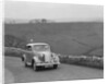 Vauxhall 10 of Miss IM Burton competing in the RAC Rally, 1939 by Bill Brunell